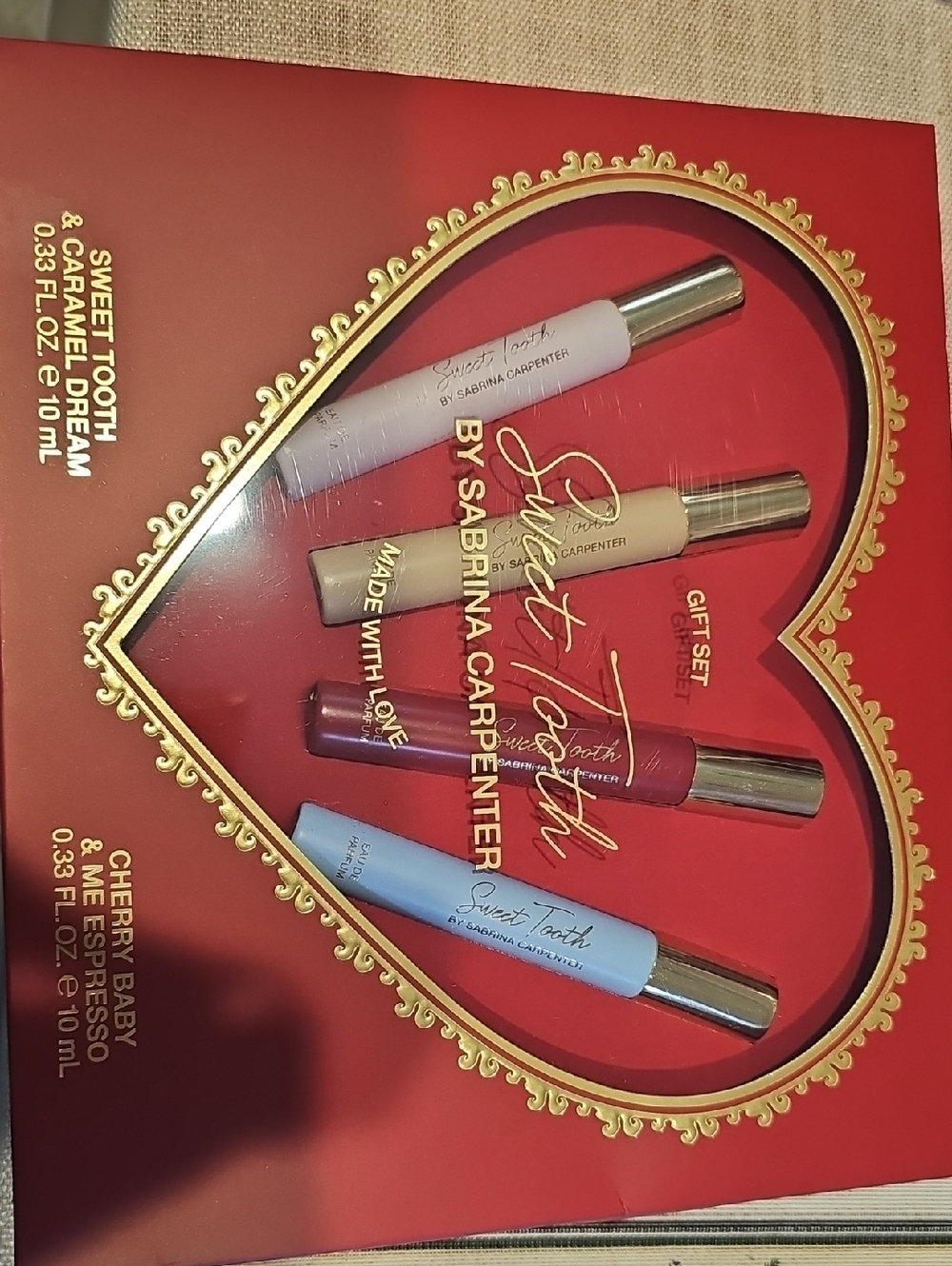 Sweet Tooth Lip Gloss Set by - Assorted Pink, Red, Nude, Blue